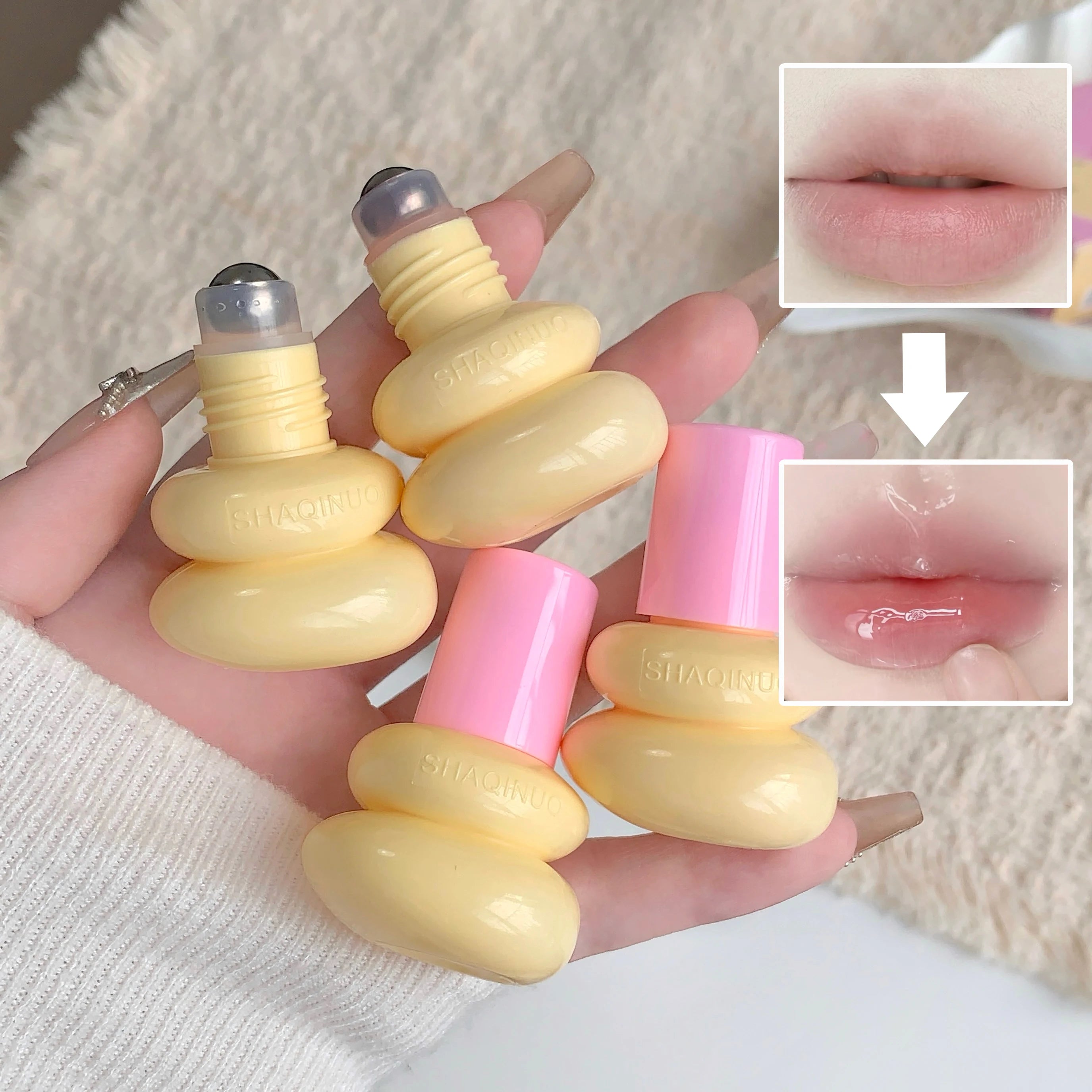 Aceite Labial Roll-On Hidratante