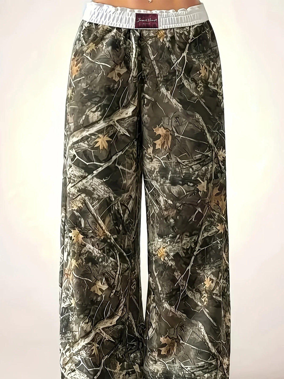 Pantalón Ancho Camuflado — Cómodo para el Día a Día
