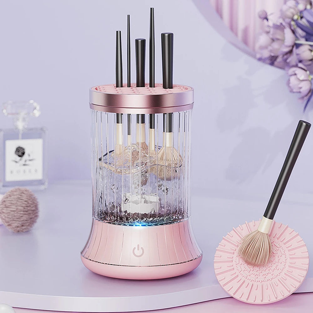 Limpiador Eléctrico de Brochas de Maquillaje