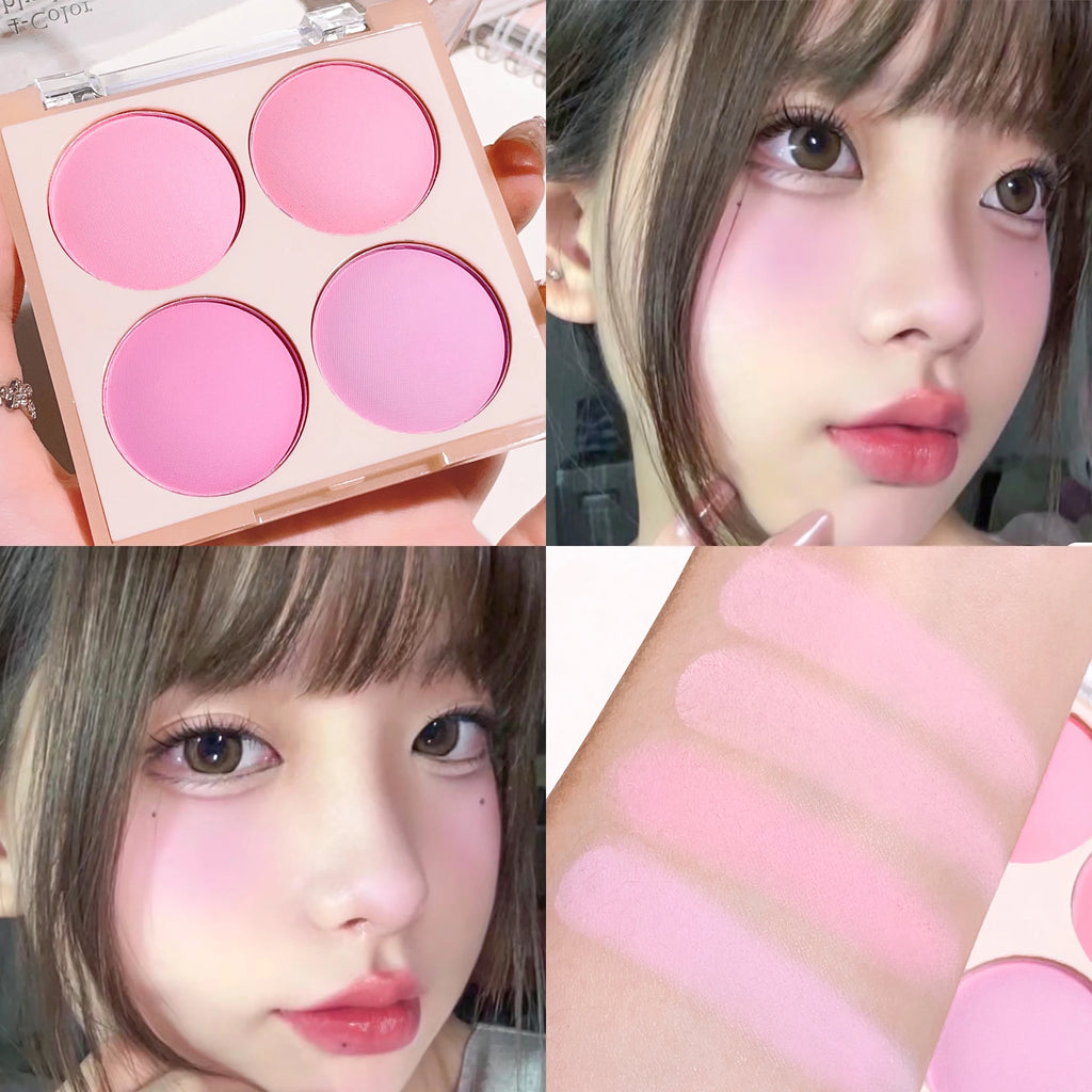 Rubor Cuatro Colores Estilo Helado