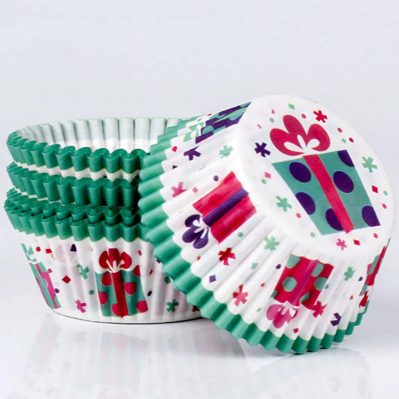 Set de 100 Moldes de Papel para Cupcakes y Muffins
