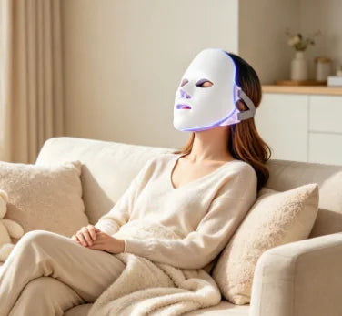 Mascarilla LED de 7 Colores — Terapia de Luz Facial