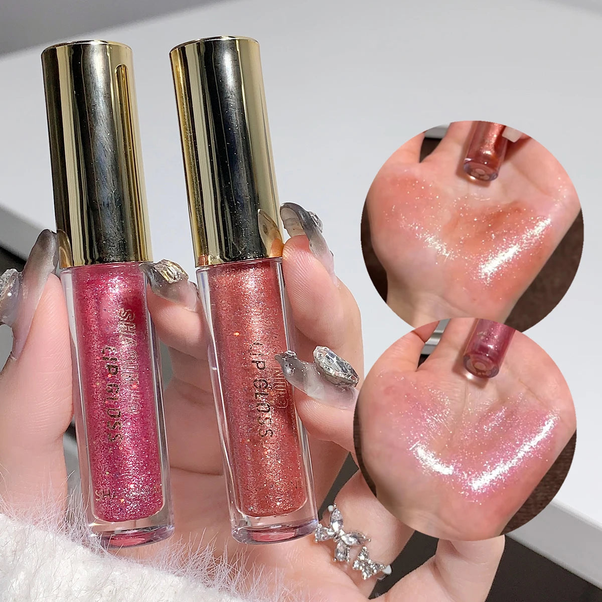 Gloss Labial Efecto Espejo