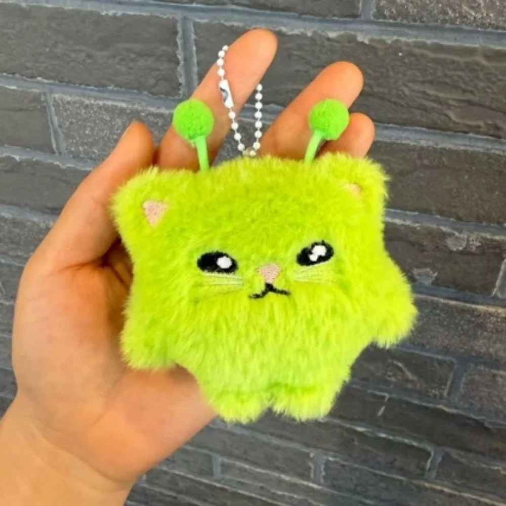 Llavero Peluche Gato Alien