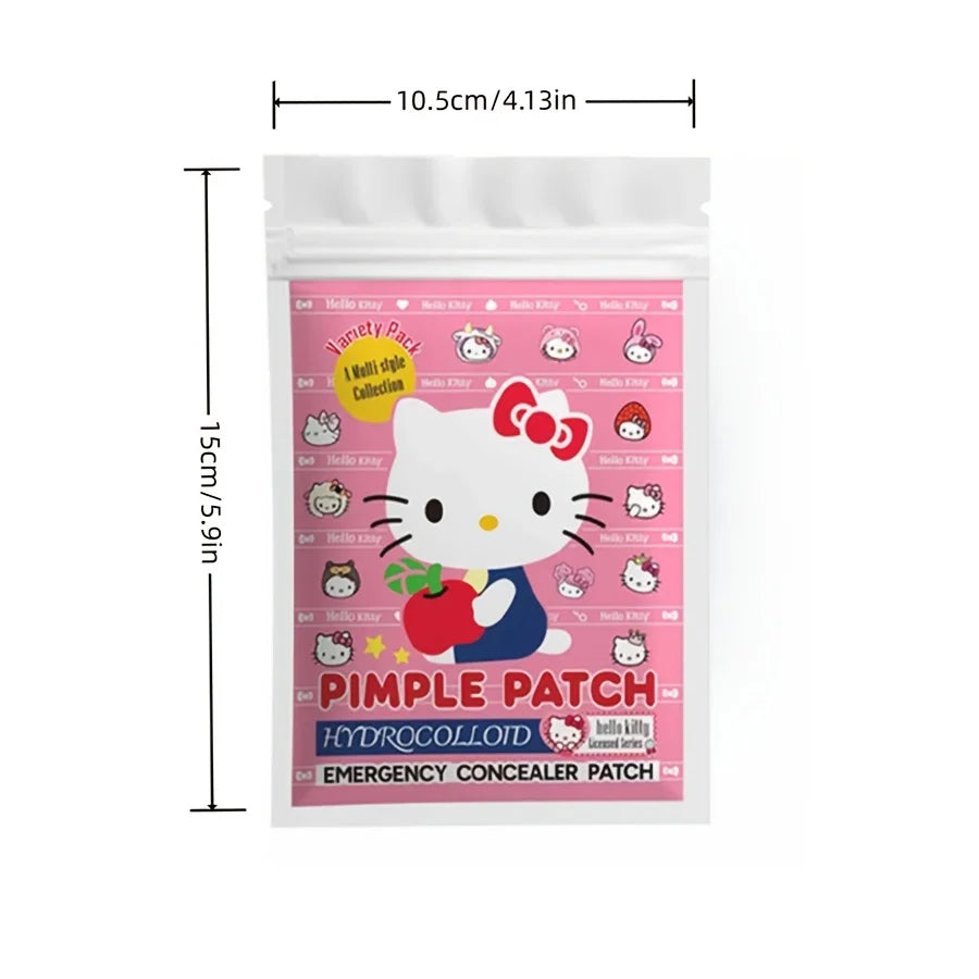 Parches Hidrocoloide Hello Kitty para Acné — 60 Unidades