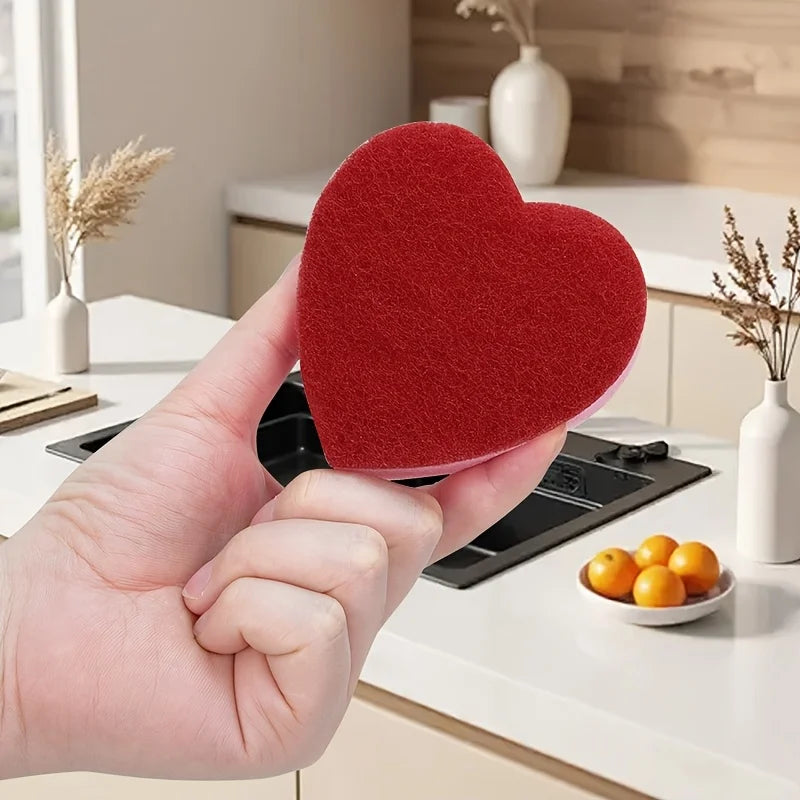 Esponjas de Limpieza Diseño Corazón
