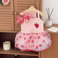Vestido Fresa para Mascota