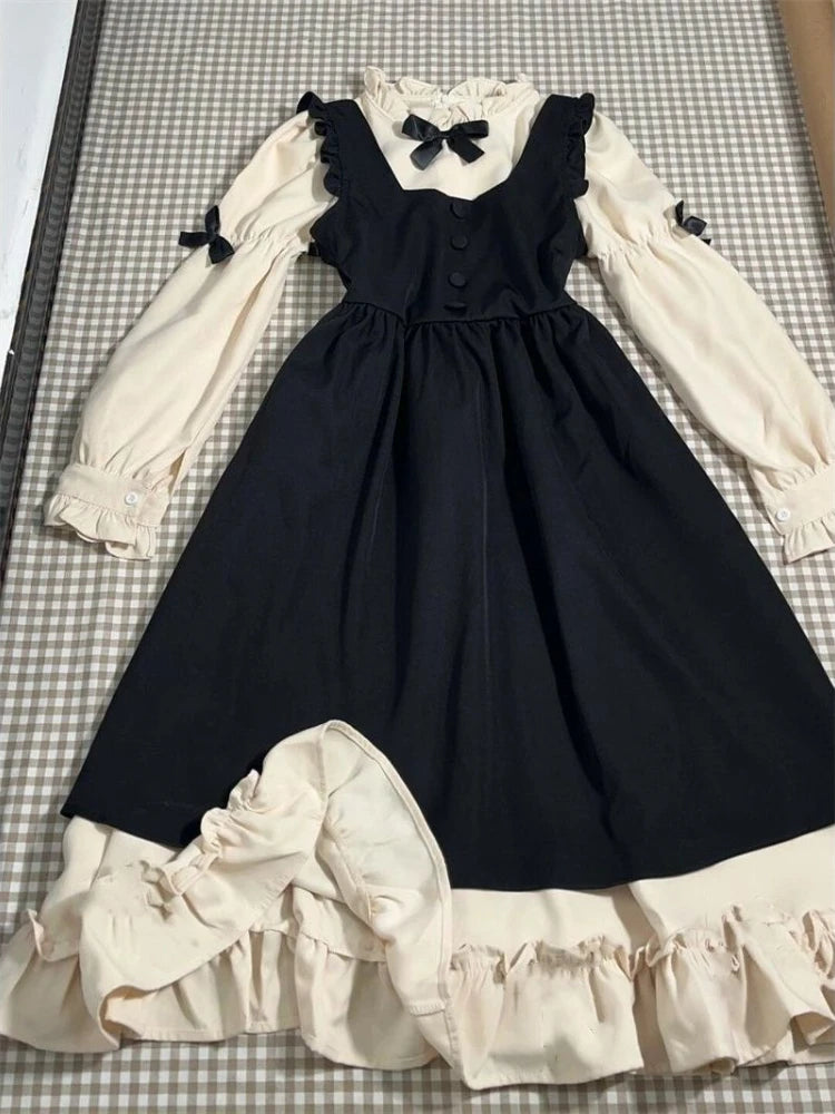 Vestido Midi a Cuadros Estilo Francés — Casual y de Oficina