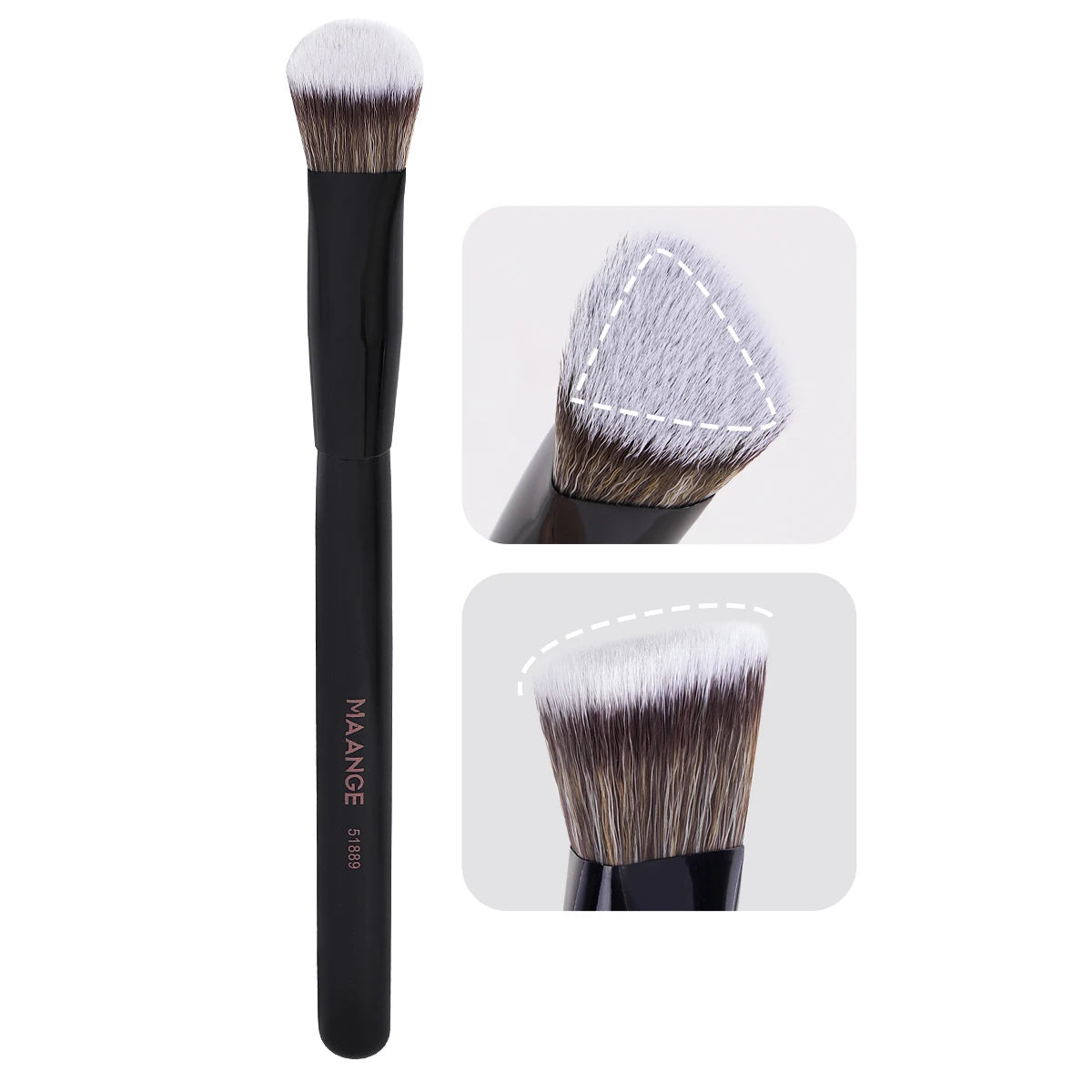 Brocha Triangular para Corrector