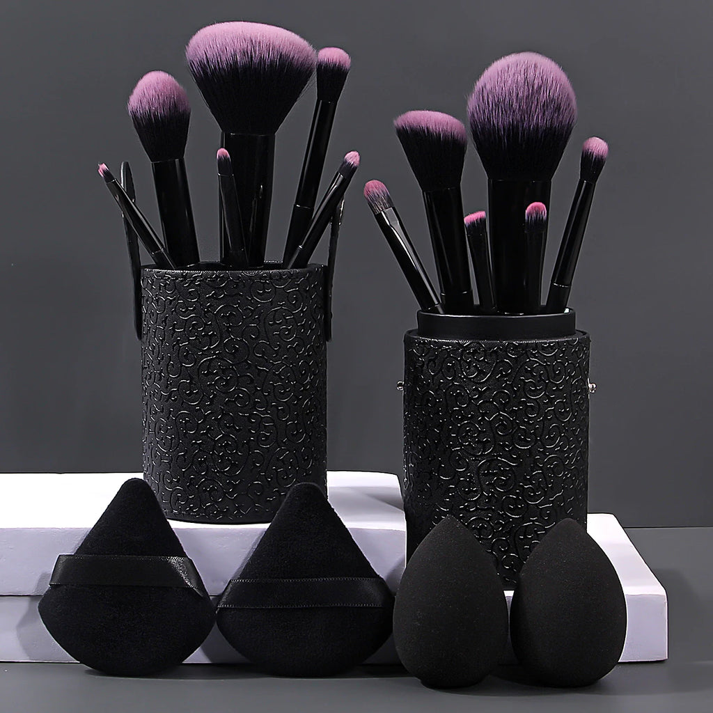 Set de 17 Herramientas de Maquillaje