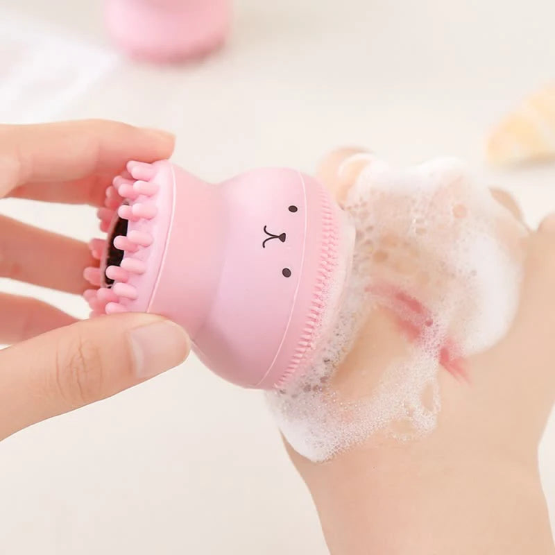 Cepillo de Silicona para Limpieza Facial