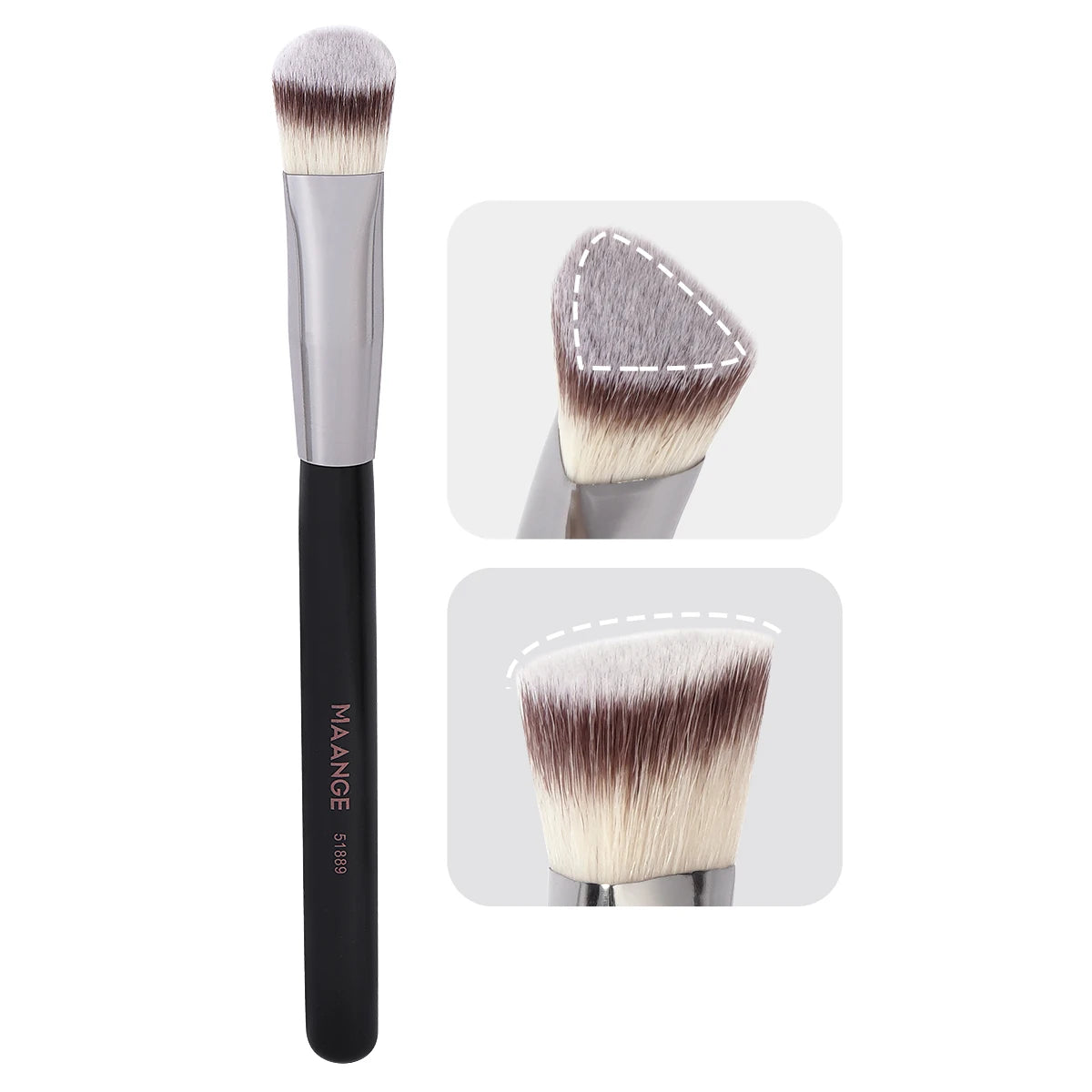 Brocha Triangular para Corrector