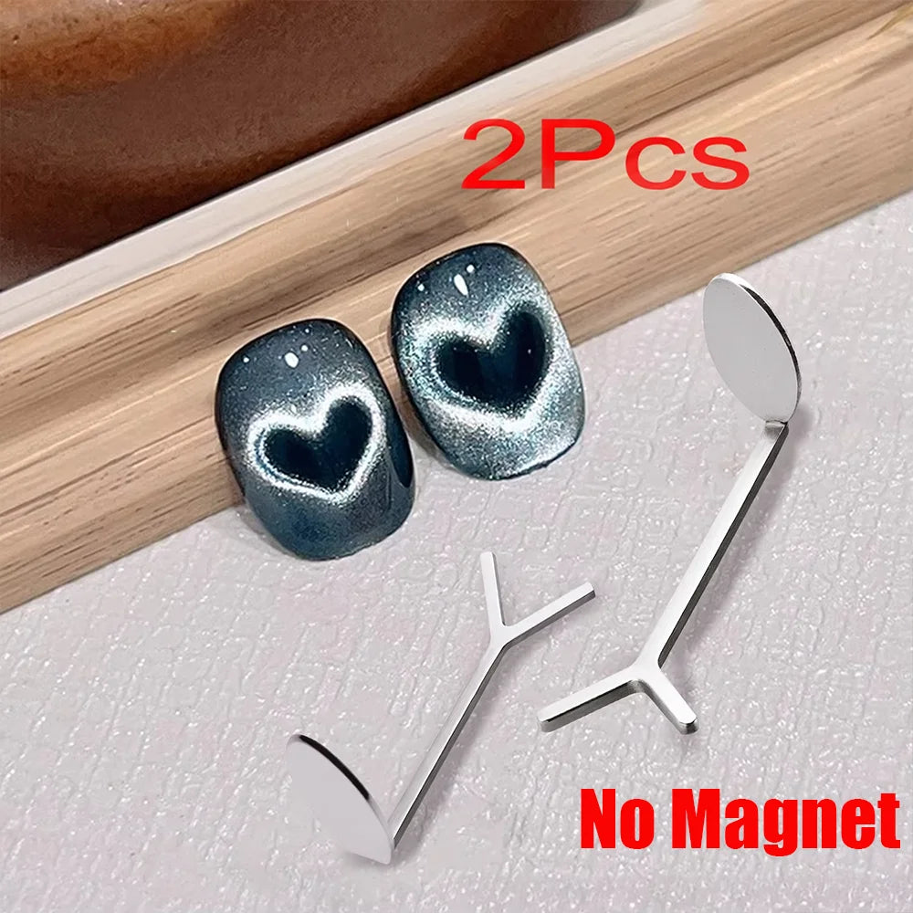 Set de Placas Magnéticas para Uñas — Efecto Ojo de Gato