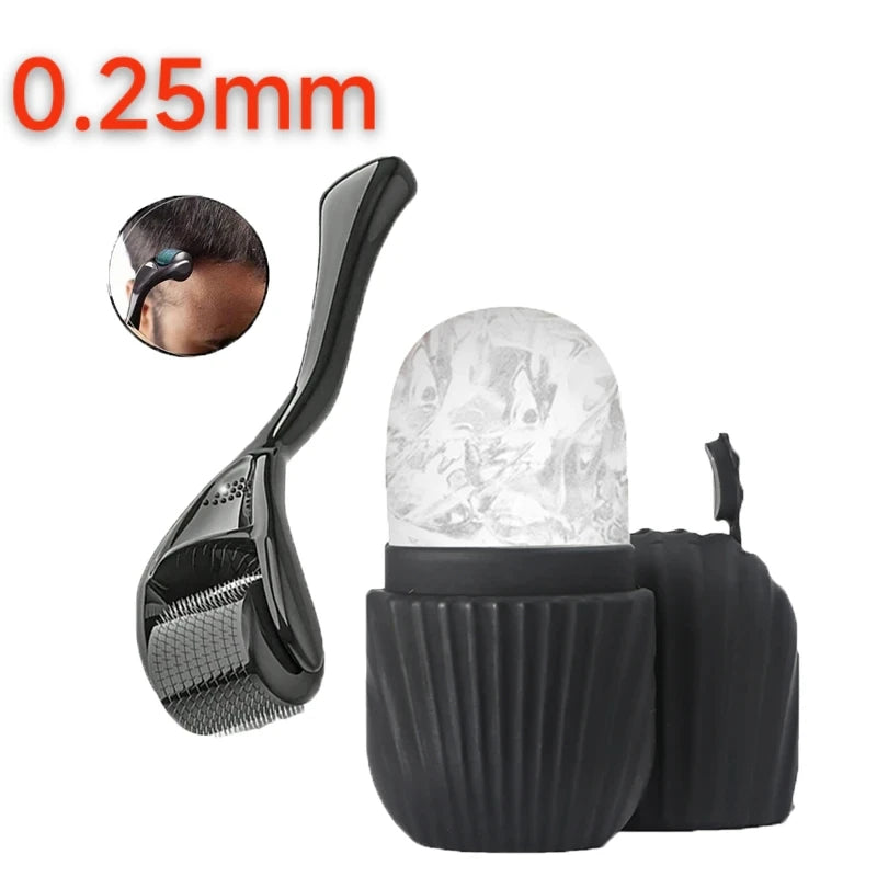 Set de Rodillos de Hielo Faciales — Gua Sha y Contorno