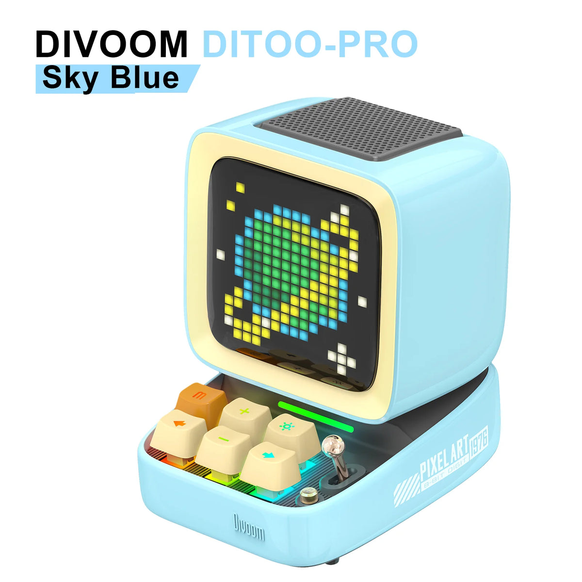 Parlante Bluetooth Retro Pixel Art