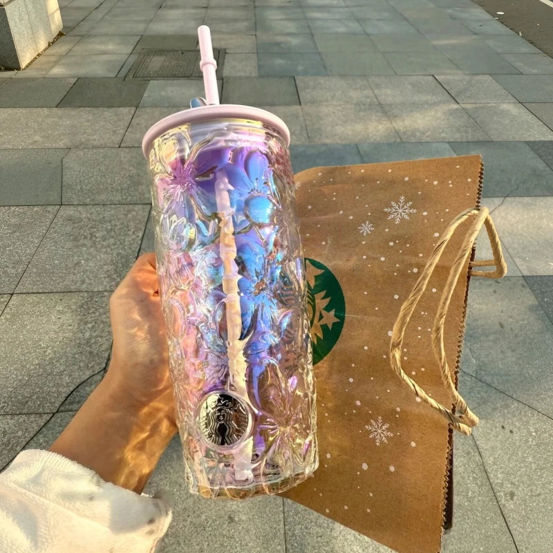 Vaso Starbucks Sakura Holográfico 575ml