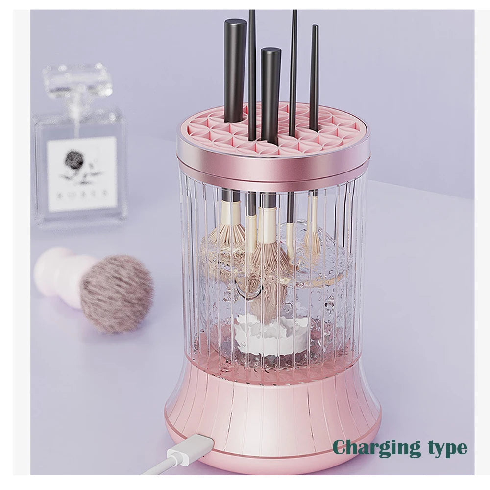 Limpiador Eléctrico de Brochas de Maquillaje