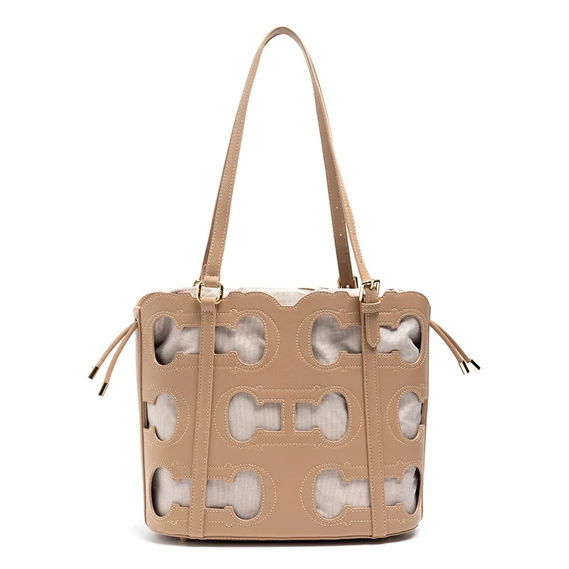 Bolso de Hombro Calado — Gran Capacidad, Línea Premium