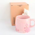 Taza Starbucks Gato Sakura 355ml