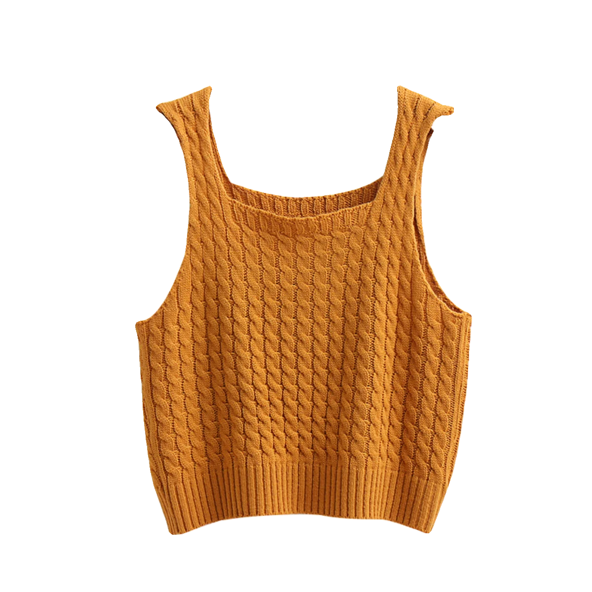 Chaleco Corto Estilo Coreano Retro