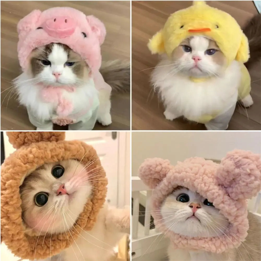 Gorro Oso Peludo para Mascota