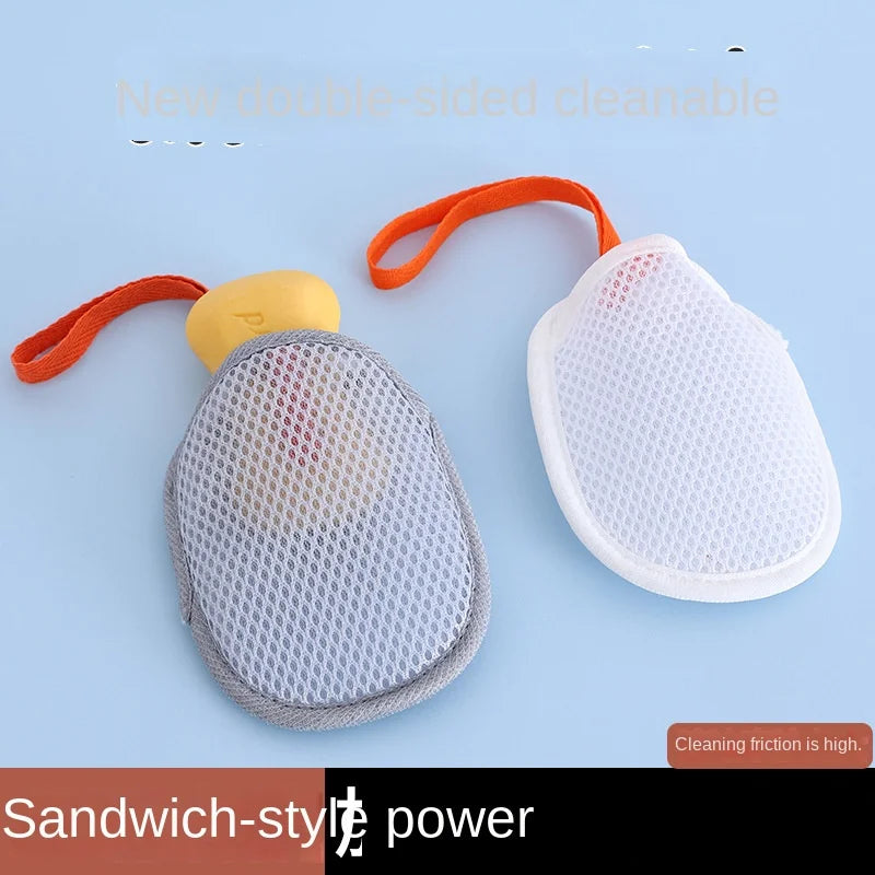 Bolsa de Malla para Espuma de Jabón — Exfoliante Corporal
