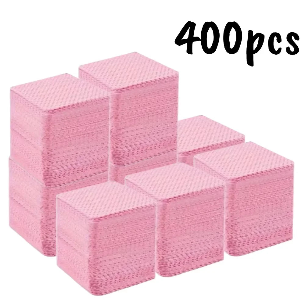 Toallitas Desmaquillantes de Gel para Uñas — Sin Pelusa