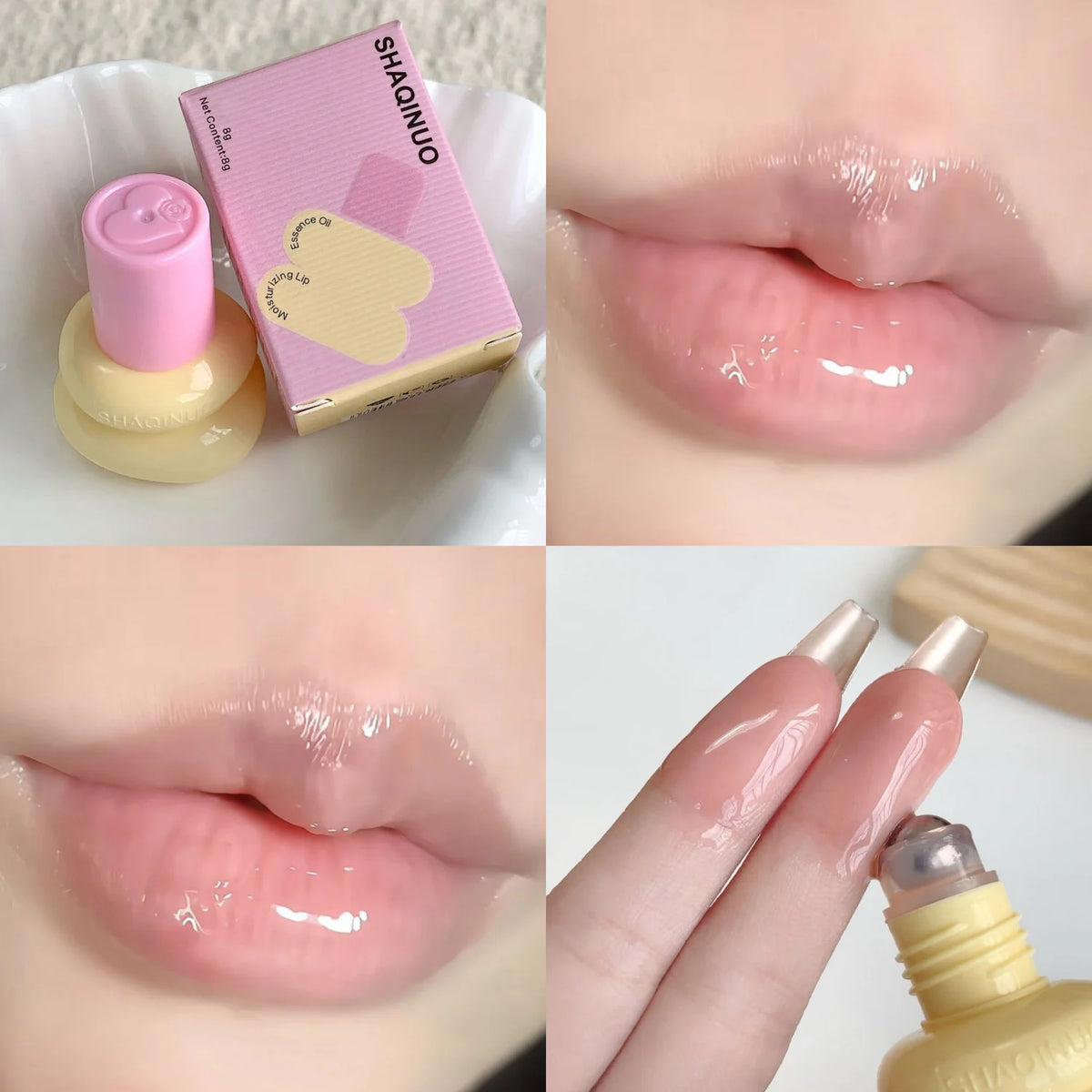 Aceite Labial Roll-On Hidratante