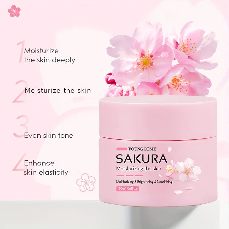 Crema Esencia de Sakura — Flor de Cerezo