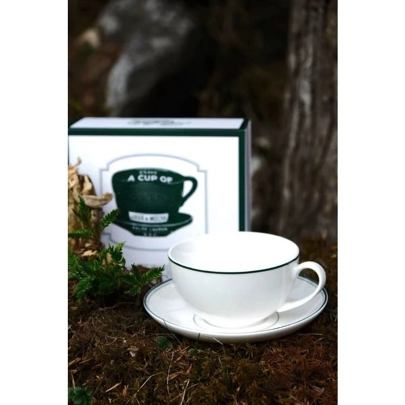Set de Té Vintage Verde