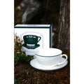 Set de Té Vintage Verde