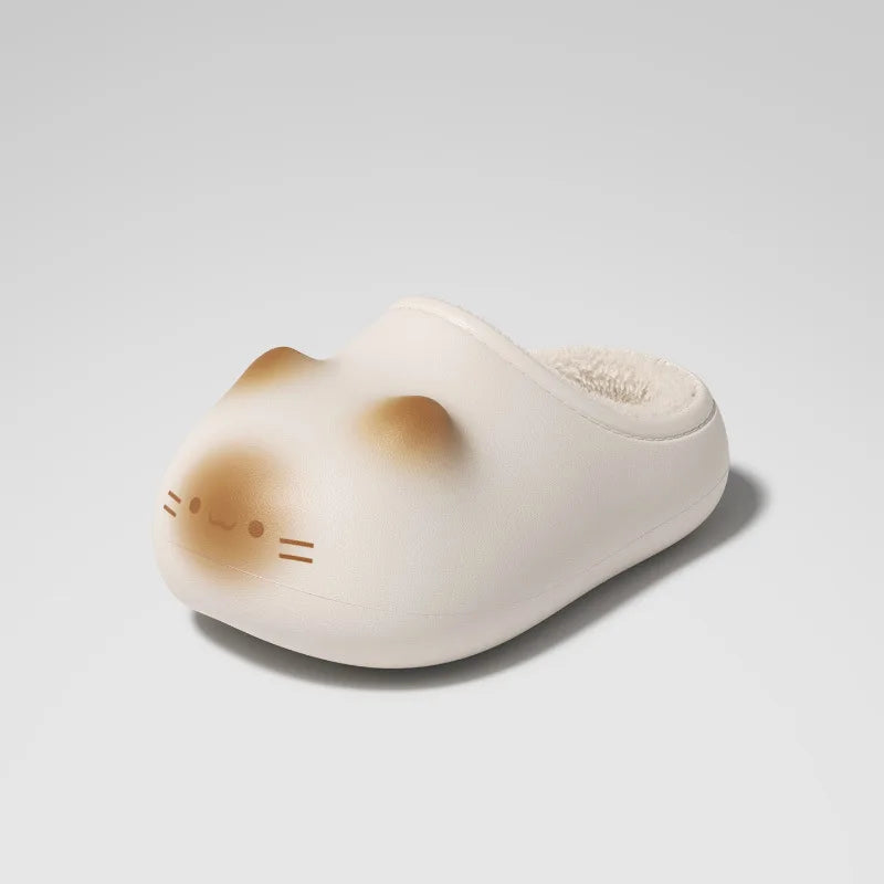 Pantuflas Diseño Gatito Kawaii