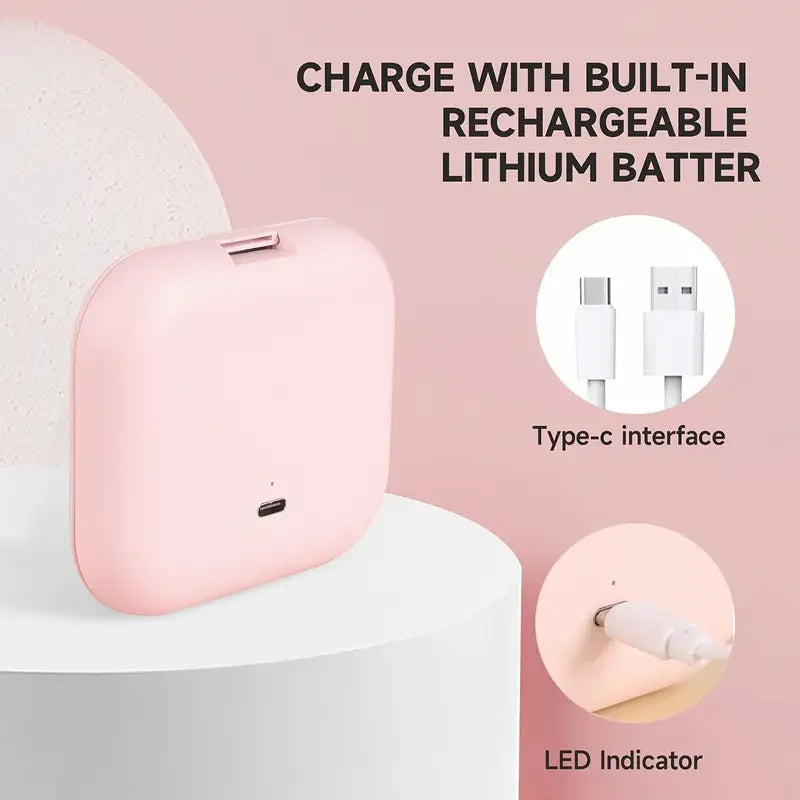 Espejo Compacto con Luz LED — Aumento 1X/2X