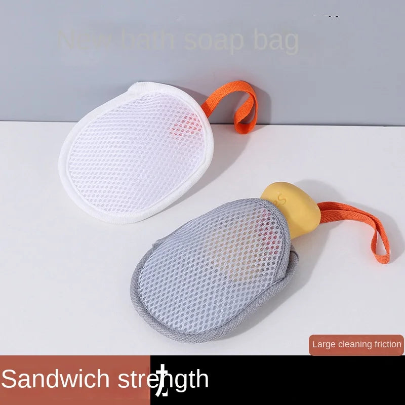 Bolsa de Malla para Espuma de Jabón — Exfoliante Corporal