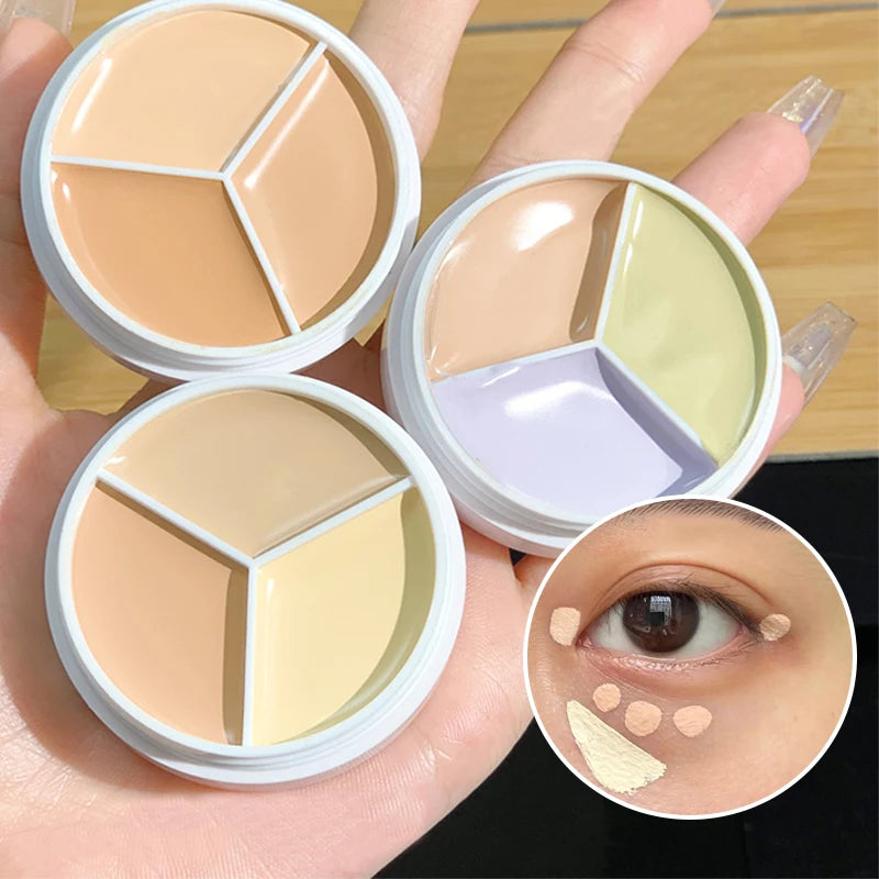 Corrector Tres Tonos para Manchas y Ojeras