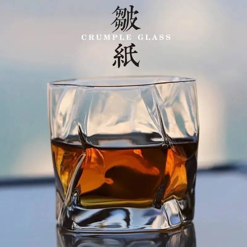 Vaso para Whisky Diseño Origami