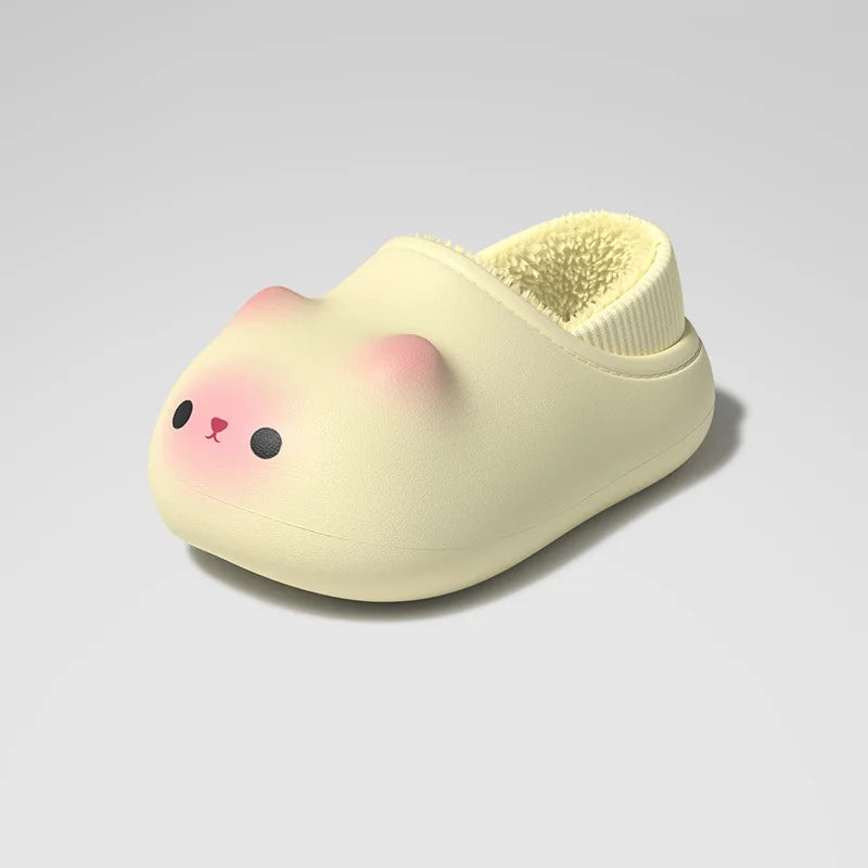 Pantuflas Diseño Gatito Kawaii