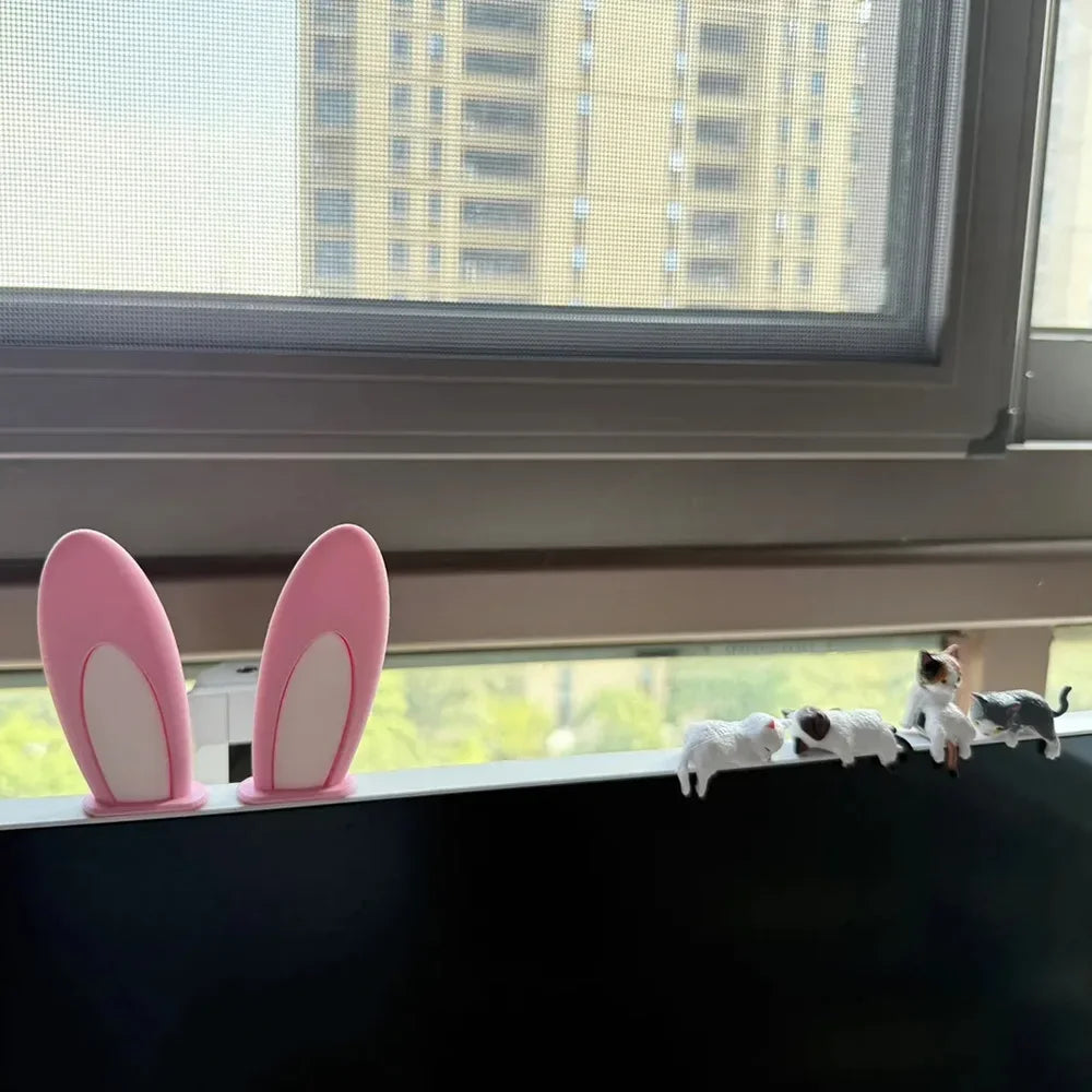 Orejas de Conejo Decorativas para Setup Gamer
