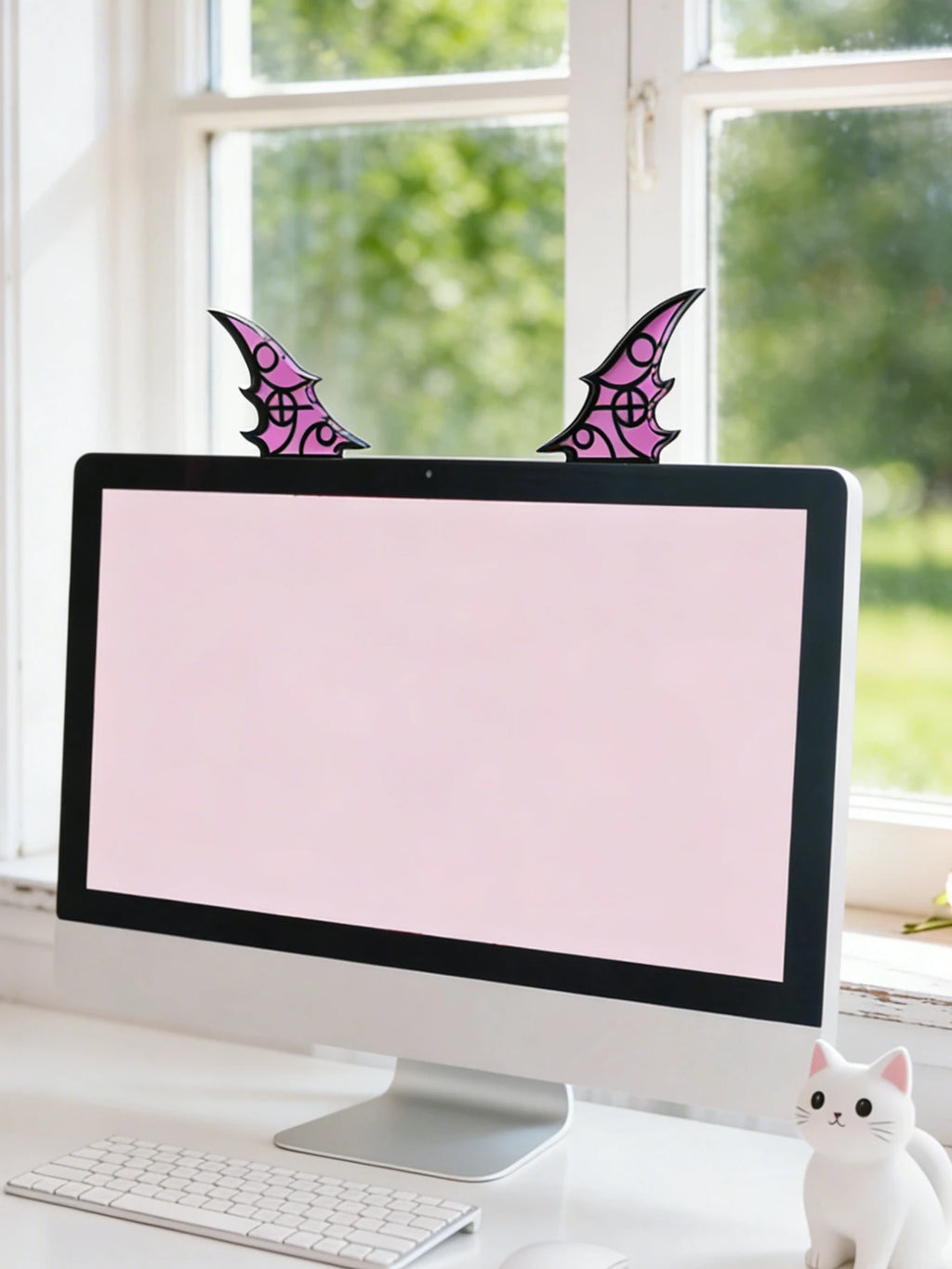 Orejas y Alas Decorativas para Monitor