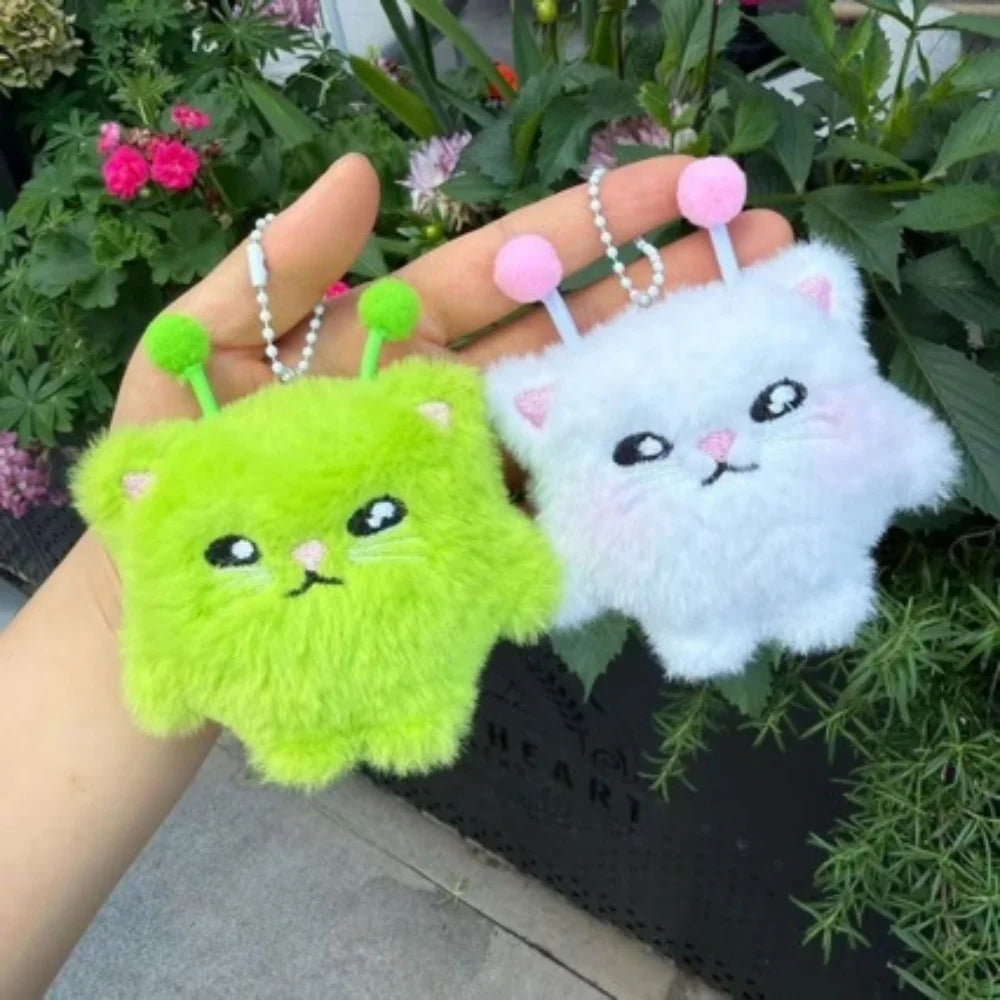Llavero Peluche Gato Alien