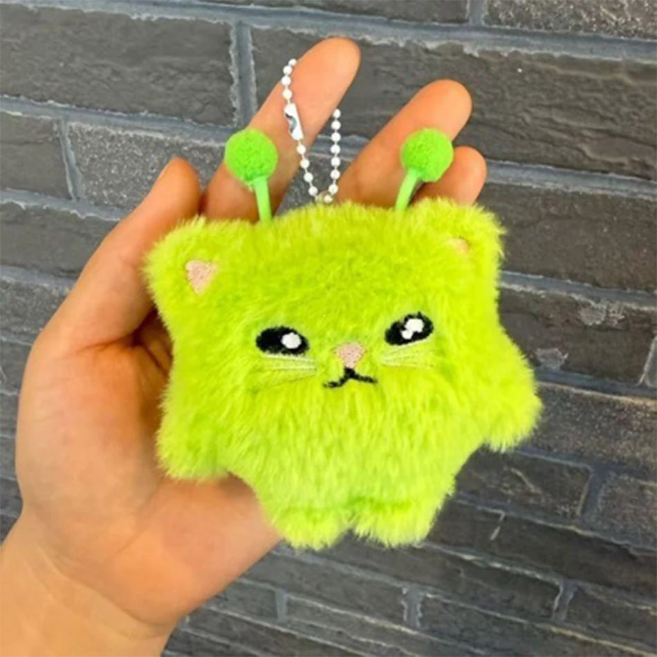 Llavero Peluche Gato Alien