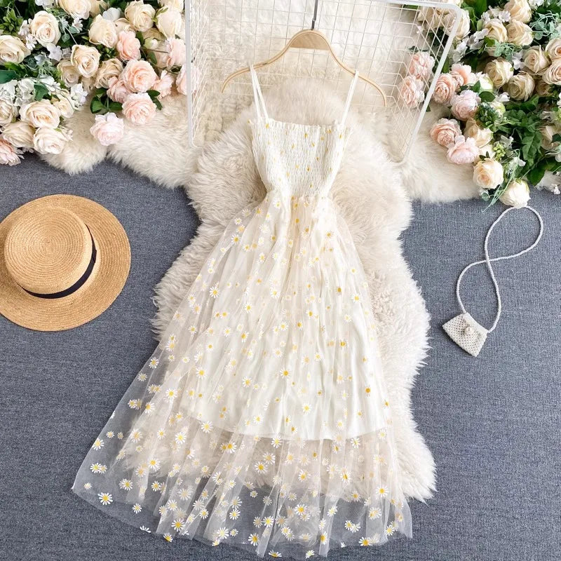 Vestido de Malla Estilo Hada — Fiesta y Playa