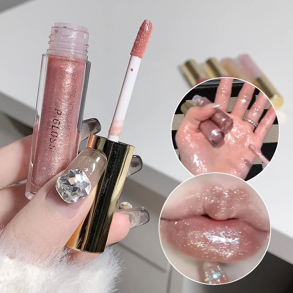 Gloss Labial Efecto Espejo