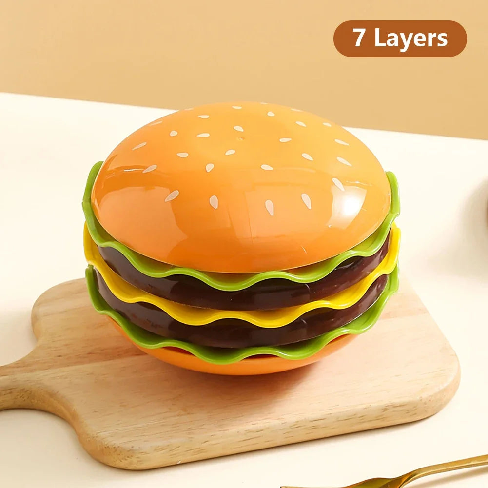 Set de Platos Diseño Hamburguesa