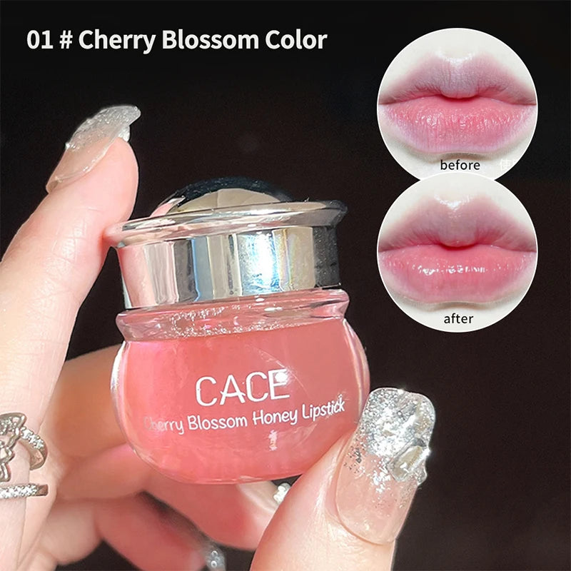 Bálsamo Labial Flor de Cerezo y Miel — Hidratación Profunda