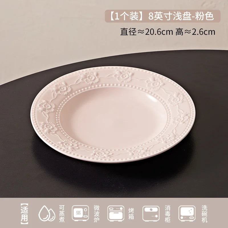 Bowl Relieve Estilo Francés
