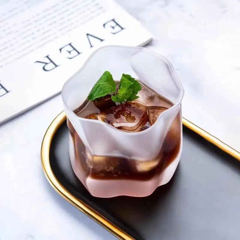 Vaso para Whisky Diseño Origami
