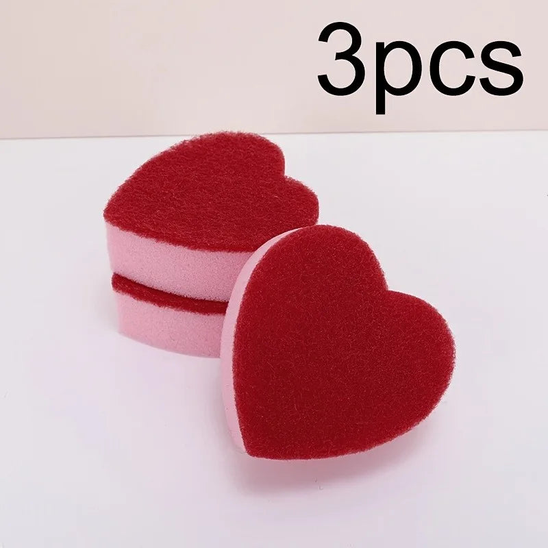 Esponjas de Limpieza Diseño Corazón