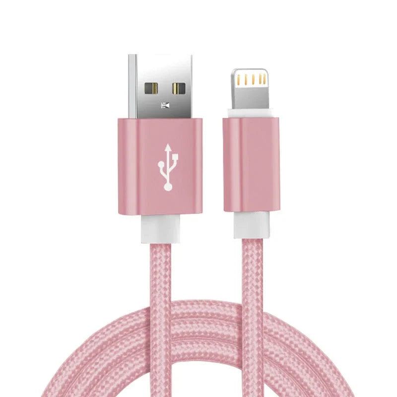 Cable de Carga USB Trenzado para iPhone — Varios Largos