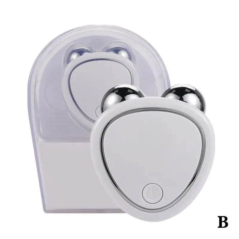 Masajeador Facial EMS con Rodillo — Efecto Lifting